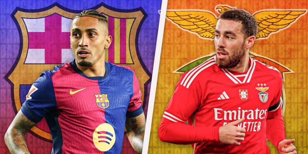 Nhận định bóng đá trận đấu Barca vs Benfica ngày 12/3.